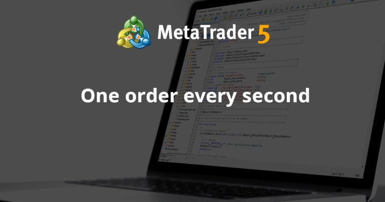 One order every second