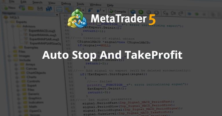 Auto Stop And TakeProfit