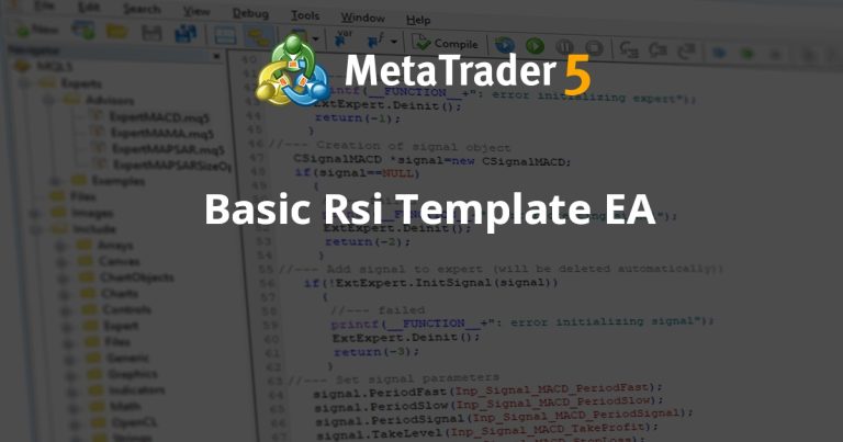 Basic Rsi Template EA