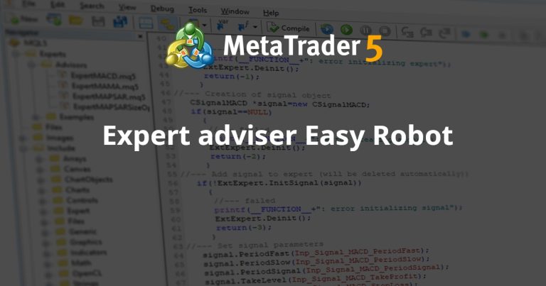 Expert adviser Easy Robot