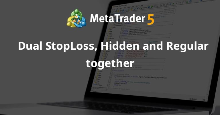 Dual StopLoss, Hidden and Regular together