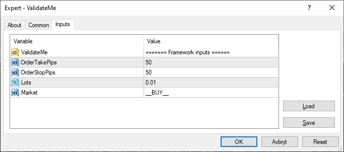 Validate Me framework