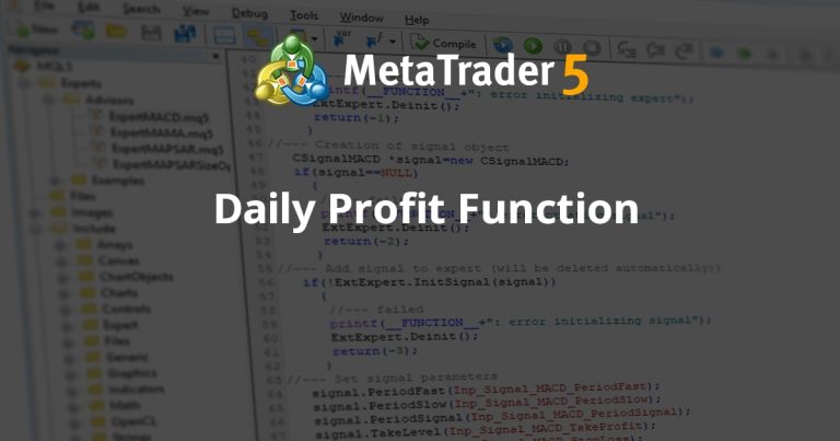 Daily Profit Function