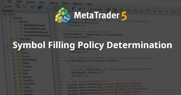 Symbol Filling Policy Determination
