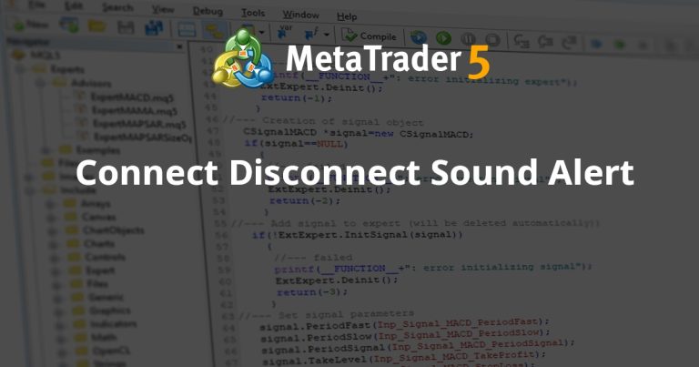 Connect Disconnect Sound Alert