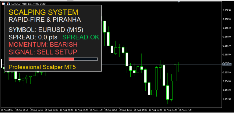 Scalping Dashboard