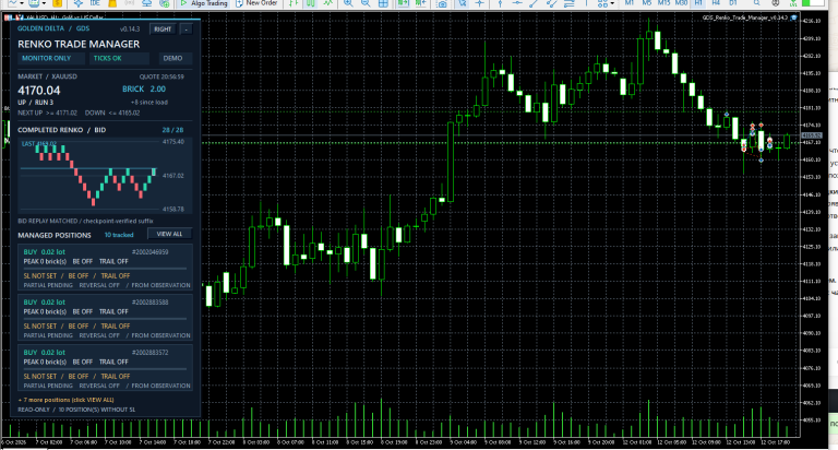 GDS Renko Trade Manager — MetaTrader 5