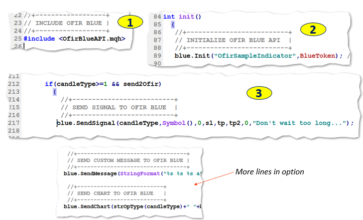 Modify your code